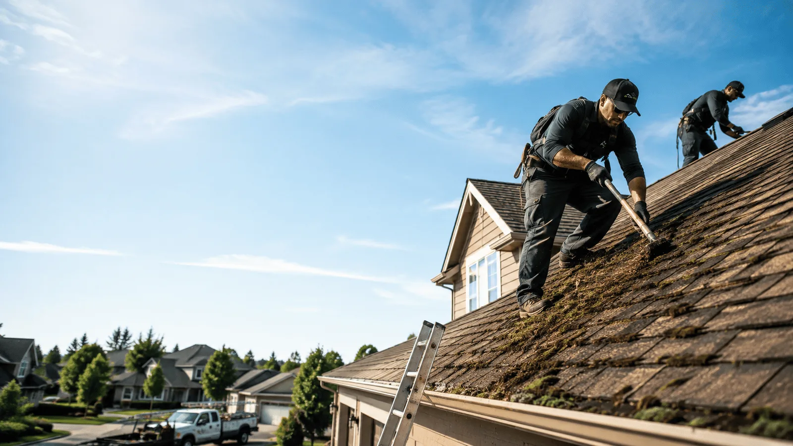 Roof Moss Removal in Gulfport, MS near me